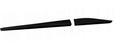 Накладки дверные боковой na дверь nissan micra 2016-2022 фото №1