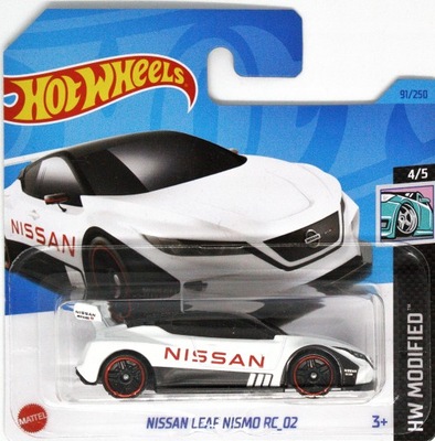 Hot Wheels Nissan Leaf Nismo RC_02 HKK50 NOWY