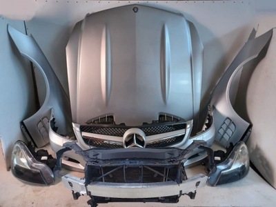 Mercedes sl r230 230 бампер капот радіатор лампи kompletny перед 775 фото №1