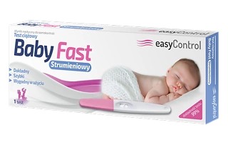 Test ciążowy BABY FAST strumieniowy 1 sztuka