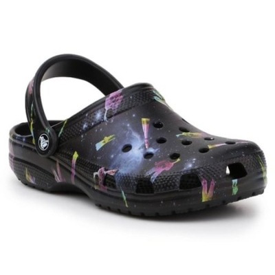 Czarne Różowe Żółte Syntetyk Buty Crocs r.27