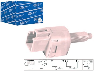 CONMUTADOR DE LUZ LUZ DE FRENADO CITROEN PEUGEOT - MITSUBISHI - TOYOTA ERA  