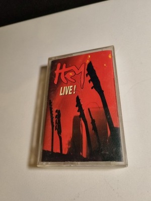 Hey - Live!, kaseta audio