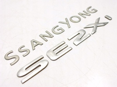 SSANGYONG REXTON I II INSCRIPCIÓN EMBLEMA LITERKI SE 2  