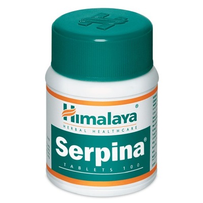 Serpina nadciśnienie Himalaya 100 tabletek