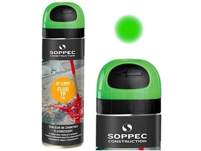 FARBA GEODEZYJNA SOPPEC FLUO 500ml ZIELONA