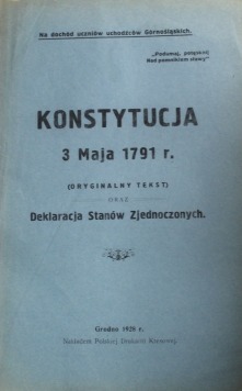 Konstytucja 3 Maja 1791 r oraz Deklaracja