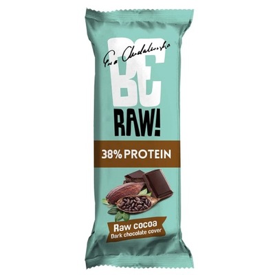 BeRAW Bar Protein 38% Raw Cocoa 40g kakao baton proteinowy