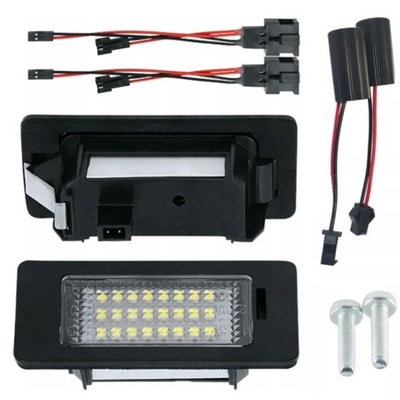 Подсветка led номерного знака do skoda fabia octavia rapid superb 8t0943021 фото №1
