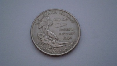 2009 quarter dollar US Virgin Islands USA ptak