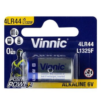 Bateria alkaliczna Vinnic 4LR44/L1325F/544A/A544