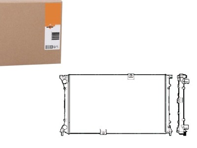 Nrf радиатор renault trafic ii 03- фото №1