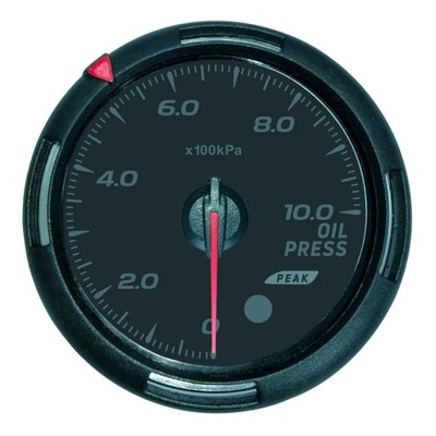 H 64 COLORS 60MM TURBO BOOST PRESSURE GAUGE CAR TACHOMETER VOLT WATE~80370  