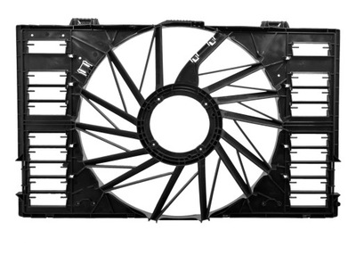 Каркас вентилятора радиатора porsche panamera 970 фото №1