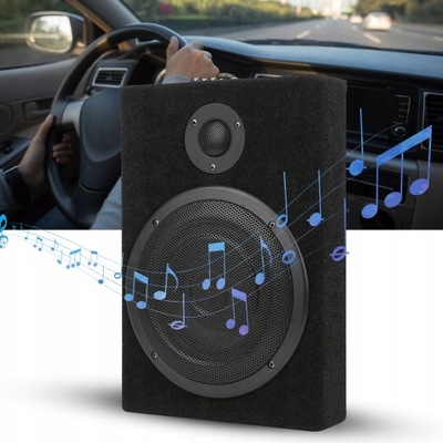 8IN SUBWOOFER PARA SIEDZENIEM POTENCIA REFORZADOR  