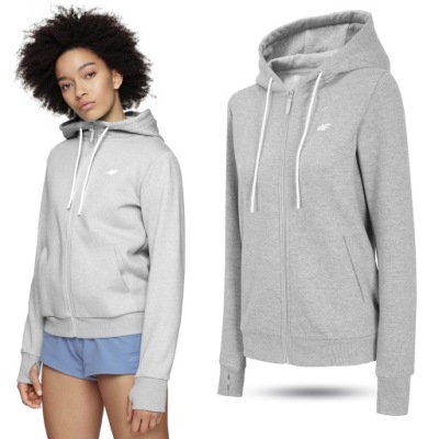 BLUZA DAMSKA 4F SPORTOWA Z KAPTUREM H4-BLD004