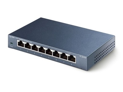 Switch TP-Link TL-SG108 x 8 10/100/1000Mbps