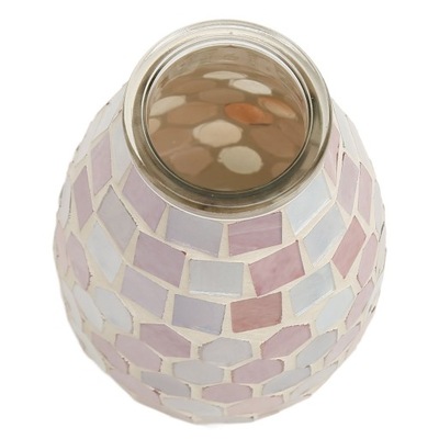 Mozaika szklana wazon doniczka dekoracyjny