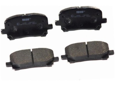 Тормозные колодки перед toyota avensis 2.0 01-09 matrix 1.8 02-07 фото №1