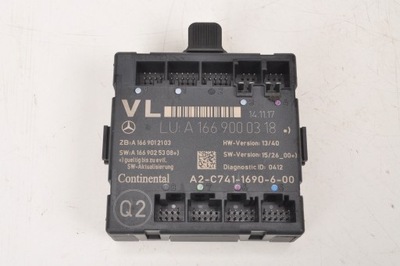 Mercedes w176 lift модуль дверь a1669012103 фото №1