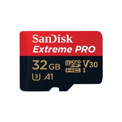 Karta micro SD 32 GB SanDisk Extreme PRO adapter