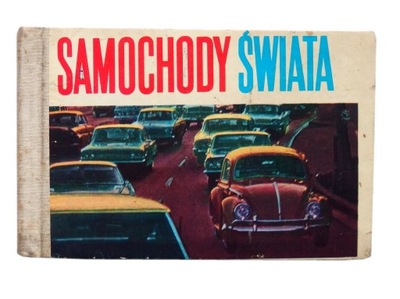 Samochody świata Jan Barica 1967 mały ALBUM