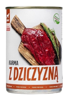 TUF TUF KARMA MOKRA Z DZICZYZNĄ 800g