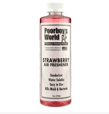 ODŚWIERZACZ POWIETRZA Poorboys World Air Freshener TRUSKAWKA 473ml