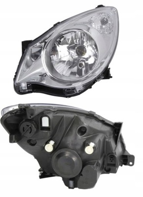 Фара лампа лівий opel agila hb 08- фото №1