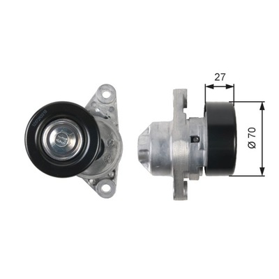 Натяжитель ремень поликлиновый chevrolet epica daewoo magnus 2.0/2.5 08.03-1 фото №1