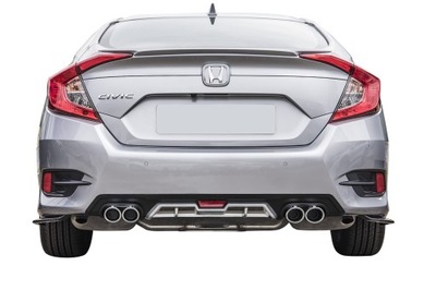 HONDA CIVIC X 15-21 BERLINA DIFUSOR DE PARAGOLPES TRASERO  