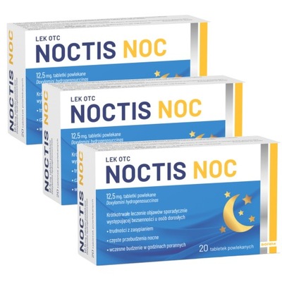 Noctis Noc 12,5 mg 20 tabletek powlekanych