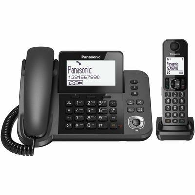 Telefon Stacjonarny Panasonic KX-TGF310 Biały C