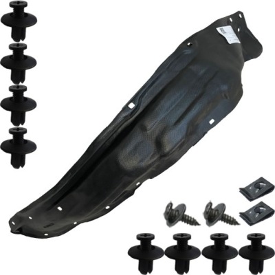 Toyota hilux 2wd 09- подкрылок подкрылок клипсы правое фото №1