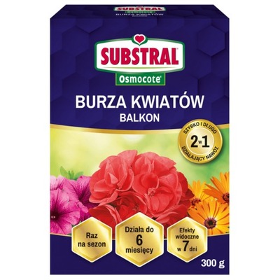 Substral Osmocote Nawóz Burza Kwiatów 300g