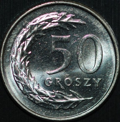 50 groszy 1992 - menniczy egzemplarz