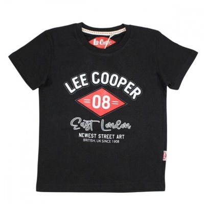 T-shirt Lee Cooper rozmiar 98-104, 4A Czarny