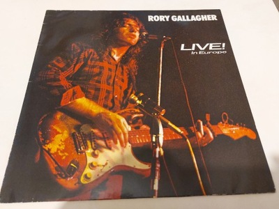 RORY GALLAGHER - LIVE IN EUROPE - LP 2857
