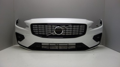 Volvo s60 v60 r design dark бампер передній 6pdc камера 707 білий перламутр фото №1