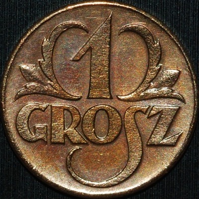 1 grosz 1923 - piękny egzemplarz