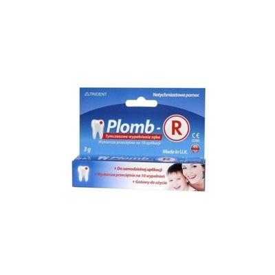 Plomb-R, tymczasowe wypełnienie zęba, 3 g