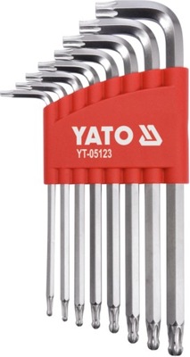 YATO YT-05123 SET KEYS TORX Z BALL T9-T40  