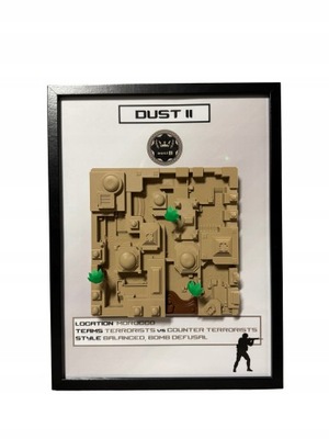 Ramka Counter-Strike DUST II CS2 CS:GO