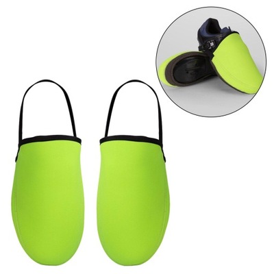 Ochraniacze palców butów rowerowych, ochraniacze na buty, ochraniacze palców butów rowerowych, S Green