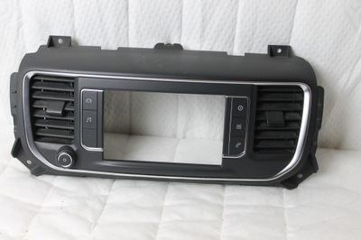 Toyota proace рамка радіо дисплея решітка дифузор expert jumpy citroen фото №1