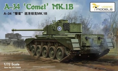 Vespid Models 720004 A-34 Comet MK.1B 1:72