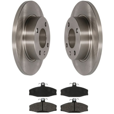 Тормозные диски + тормозные колодки перед skoda felicia i ii favorit фото №1