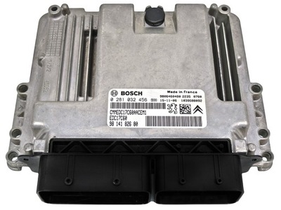 КОМПЬЮТЕР ECU PSA 1.6 HDI 9814182680 0281032456