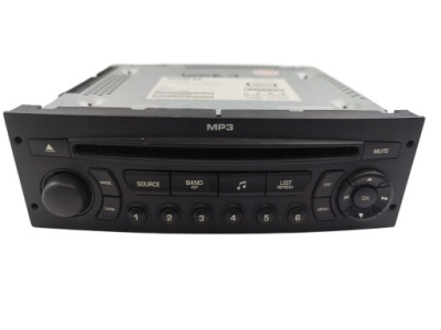 Радио peugeot 5008 i 09-17 98024340xt фото №1