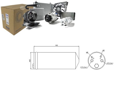 Осушувач кондиціонера mitsubishi 200 200 / triton фото №1